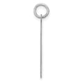 thumbnail image 2 of Auriga 925 Sterling Silver Satin Number 6 Charm for Women(L- 24.04mm), 2 of 6