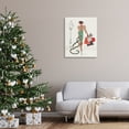 thumbnail image 3 of Stupell Industries Festive Shopping Girl Holiday Painting Gallery Wrapped Canvas Art Prints Wall Art, 30 x 40, 3 of 8