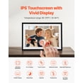 thumbnail image 4 of VEVOR 10.1 Inch Digital Picture Frame 32GB IPS Touchscreen 2-Pack Wi-Fi Photo Frames, 4 of 9