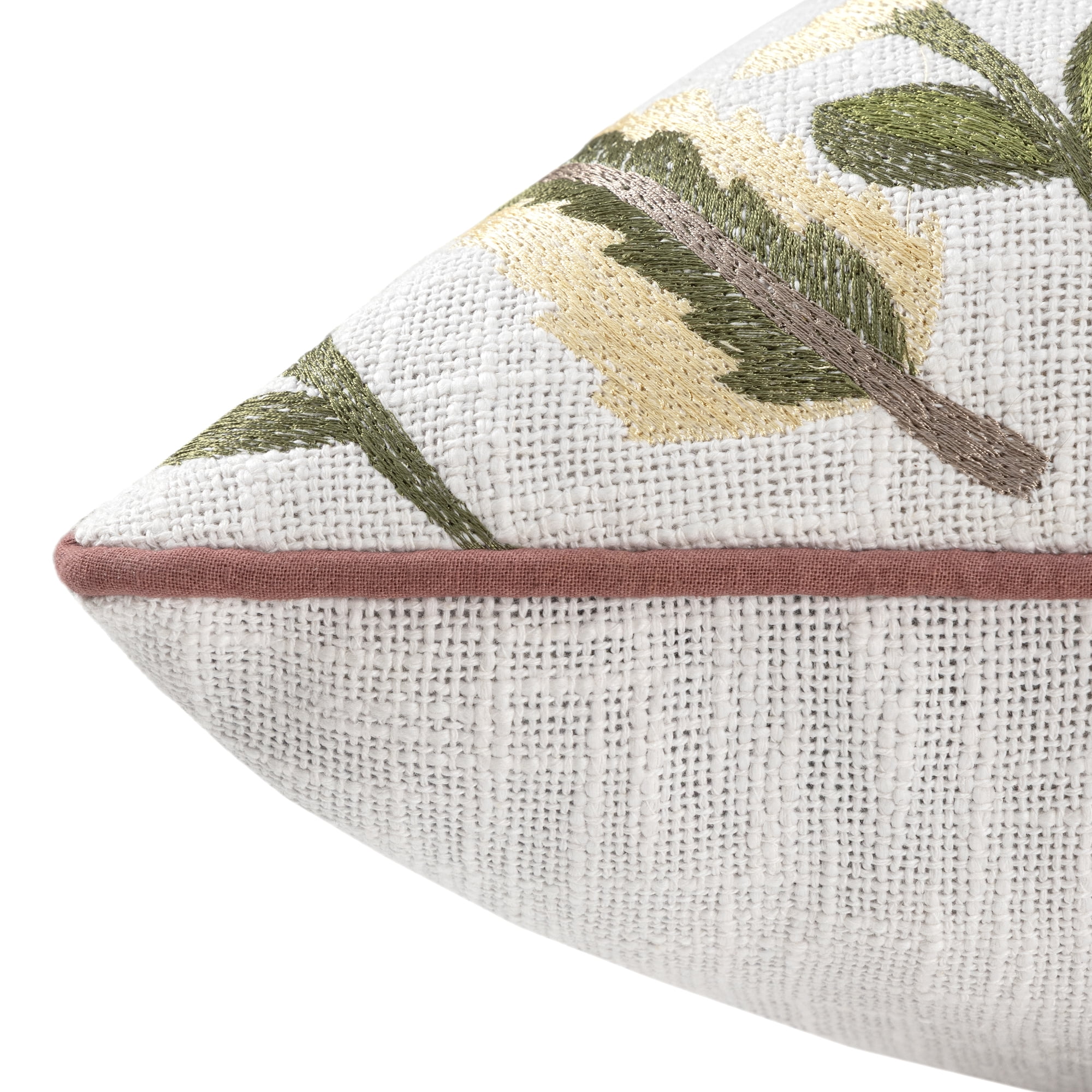 Harlow Hill Camden 20" x 20" Multicoloured Floral Cotton Adult Decorative Throw Pillow Cover