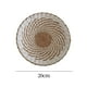 thumbnail image 5 of Cuencos colgantes tejidos, bandejas artesanales, tapices decorativos, cestas colgantes Blanco 20cm Rojo 20cm, 5 of 9
