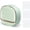 Mint Green, variant on Luxury Soap Holder with Drain Tray, Waterproof Soap Dish Holder, Keep Soap Bars Dry, Adhesive Soap Case Box Wall Mounted for Shower, Bathroom, Bathtub, Mint Green