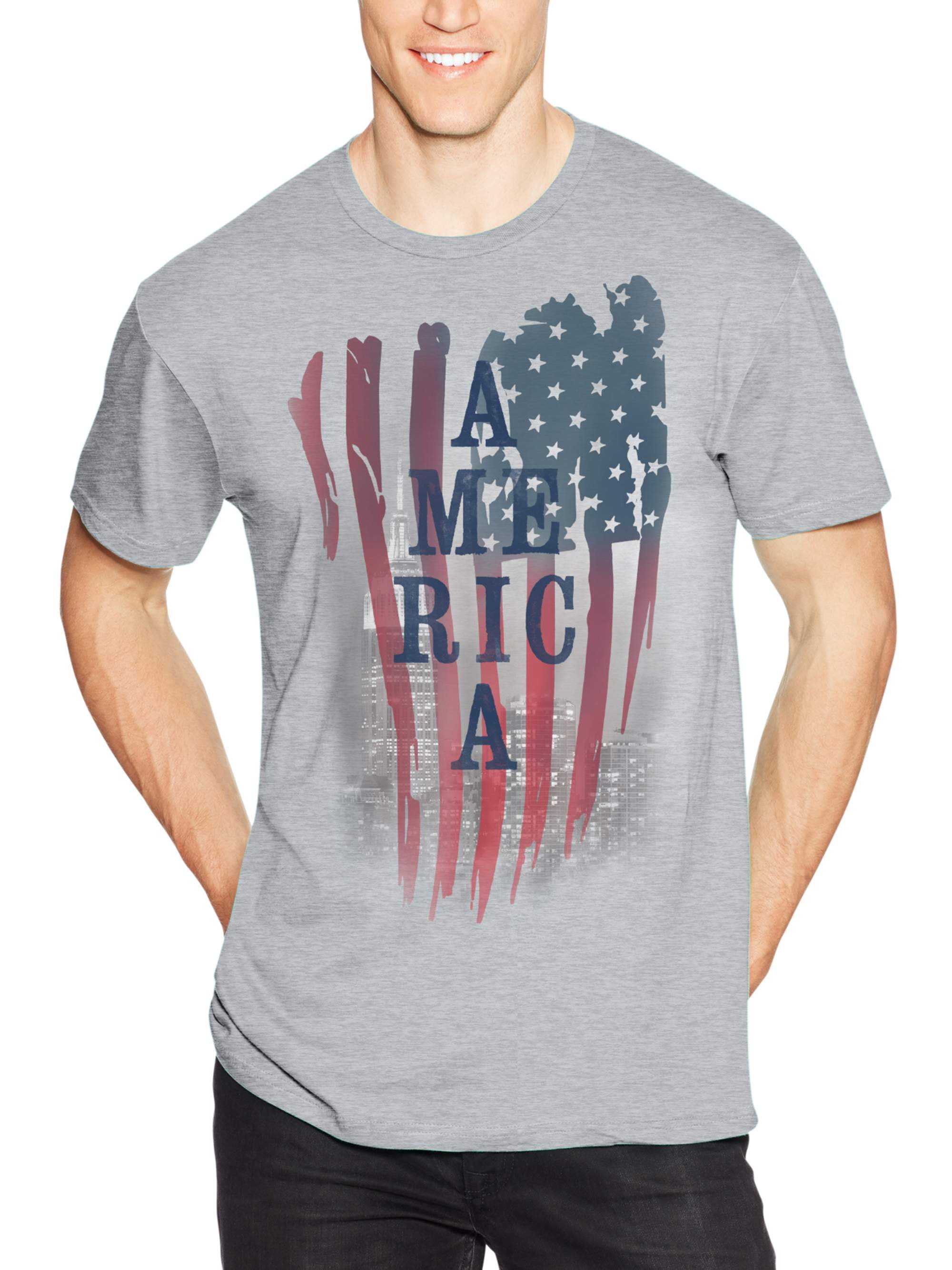 Hanes - Americana Men&rsquo;s Lightweight Graphic T-shirt - Collection