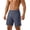 Gray, variant on Mens Swim Trunks Big and Tall Relaxed Fit Summer Hiking Shorts Camping Fishing Casual Elastic Waist Dress Shorts with Pockets Gray XL