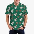 thumbnail image 3 of Rocae Gingerbread Snowman Cookies for Men's Short Sleeve Polo Shirt, Quick Drying Performance Moisture Wicking Sports Men's Golf Shirt XX-Large, 3 of 9