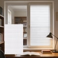 thumbnail image 6 of Window Film Privacy for Glass Windows, Stripe Plastic Privacies Window Film Sun Blocking Decorative Door Cover Film for Home Office, 6 of 6