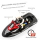 thumbnail image 2 of Lancha motora con control remoto de 2,4 G, barco con control remoto inalámbrico, yate eléctrico de alta velocidad, modelo para niños, juguete acuático, 2 of 5