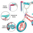 thumbnail image 2 of Bicicleta Infantil Niñas R12 Ruedas Auxiliares Goma Unibike - OHLALA, 2 of 7