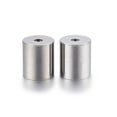 thumbnail image 2 of 100pc Tarnish Resistant 304 Stainless Steel Cord Ends End Caps Column Stainless Steel Color 8x7mm Hole: 1.5mm Inner Diameter: 6mm, 2 of 2