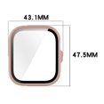 thumbnail image 5 of Shockproof Mixed Case & Tempered Glass Set Wearable Device Full Edges Defense Strong Protector for Watch Fit4, 5 of 8