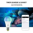 thumbnail image 3 of Vislone Ampoule Intelligente, WiFi 7W LED Ampoule Intelligente Supporte AlexaGoogle Contrôle Vocal Couleur & Luminosité Ampoule Réglable, 3 of 8