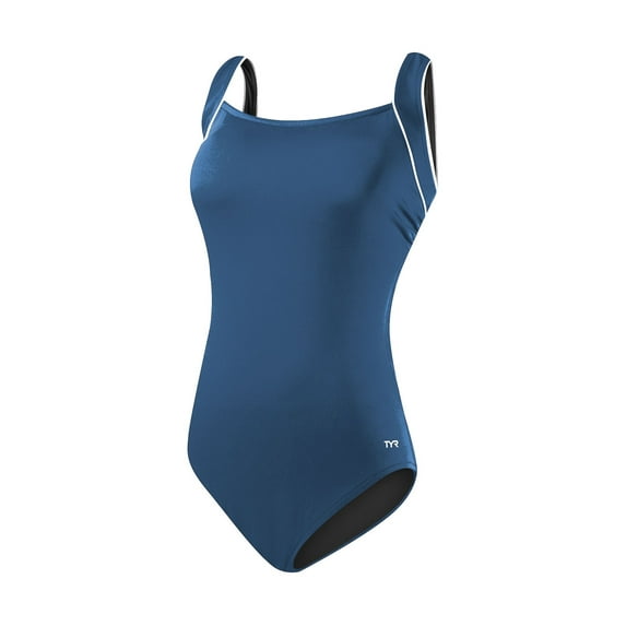 Tyr Solid Square Neck Tank Female (Storm, 16)