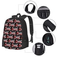 thumbnail image 2 of Fuzoiu Fire and Rescue Truck Print Large Capacity Backpack,Travel Backpack,Laptop Bag,College School Rucksack Bag,for School, Travel & Outdoor Activities, 2 of 6