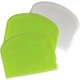 thumbnail image 1 of 3 Pcs Bowl Scraper Dough Scraper, Plastic Dough Cutter and Scraper Flexible, 1 of 5
