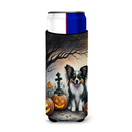 

Papillon Spooky Halloween Hugger for Ultra Slim Cans 4 in x 6.5 in