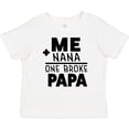 thumbnail image 3 of Inktastic Me Plus Nana Equals One Broke Papa Boys or Girls Baby T-Shirt, 3 of 5