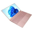 thumbnail image 3 of 15.6 Inch Laptop for Intel N5095CPU 16GB RAM 128G ROM 1920x1080 HD Fingerprint Unlock Laptop Computer 100?240V Rose Gold 16G RAM 128G ROM EU Plug, 3 of 5