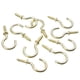 thumbnail image 3 of Aylifu Ganchos De Tornillo Para Techo 100 Piezas Ganchos Para Tazas De 3/4 Pulgada Ganchos Atornillados Para Colgar Plantas Taza Taza Dorada, 3 of 5