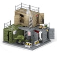 thumbnail image 2 of 2024 World War 2 WW2 Army Military Soldiers SWAT Container Cannon Base Model Building Blocks Bricks Children's Toys Gift,No original box, 2 of 8