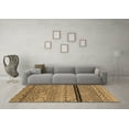 thumbnail image 3 of Ahgly Company Indoor Rectangle Solid Brown Modern Area Rugs, 5' x 7', 3 of 4