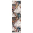 thumbnail image 2 of World Rug Gallery Bari Contemporary Abstract Art Area Rug - Multi 2'x7', 2 of 9