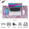 thumbnail image 5 of Onions Cut&nbsp;desk Mouse Padwaterproof,rubber+multispandexnon Slip Line Series MousematDesk Pad for Office Home Game 31.5x15.7inches, 5 of 7