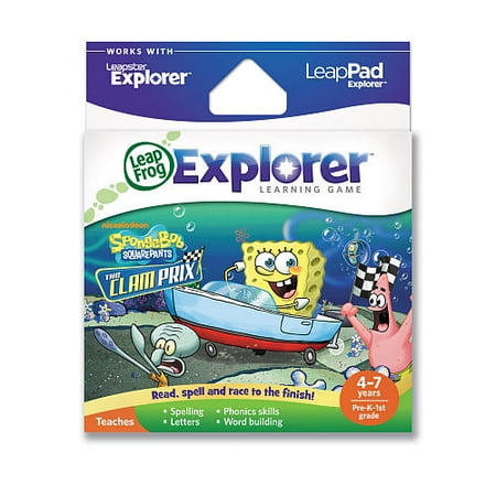 LeapFrog SpongeBob SquarePants: The Clam Prix Learning Game