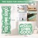 thumbnail image 2 of Pink Bathroom Decor Bath Runner Rugs 19" x 59" + 20" x 24" You Look Good Mats, 2 Piece Soft Non Slip Shower Mat Cool Bath Rug Carpet Washable Bathmat for Floor, 2 of 5