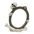 thumbnail image 1 of HWRETIE Adorno de marco de esqueleto fantasma de Halloween,decoración de cabeza de fantasma de terror de resina oscura,ambiente festivo,accesorio de fiesta de Halloween para el hogar y la oficina, 1 of 9