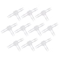 thumbnail image 4 of 10 piezas prácticas juntas en T de manguera en forma de T 3 vías adaptadores conectores de tubería, 4 of 4
