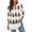 Beige, variant on Women Tunic Tops Summer 3/4 Length Sleeve Blouses Casual V Neck Shirt Fashion Loose Tops
