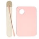 thumbnail image 1 of Paleta de maquillaje cosmético acrílico Unique Bargains con raspador rosa, 1 of 7