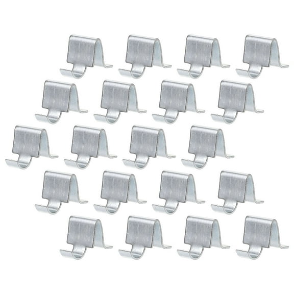 20 Pcs Book Shelf Accessories File Cabinet Bookshelf Pegs Iron Cupboard Tin