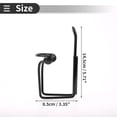 thumbnail image 4 of Soporte para botella de bicicleta Unique Bargains, soporte de rack engrosado de aleación de aluminio fuerte para bebidas de bicicleta MTB, carretera, montaña, ciclismo al aire libre, negro, 4 of 7