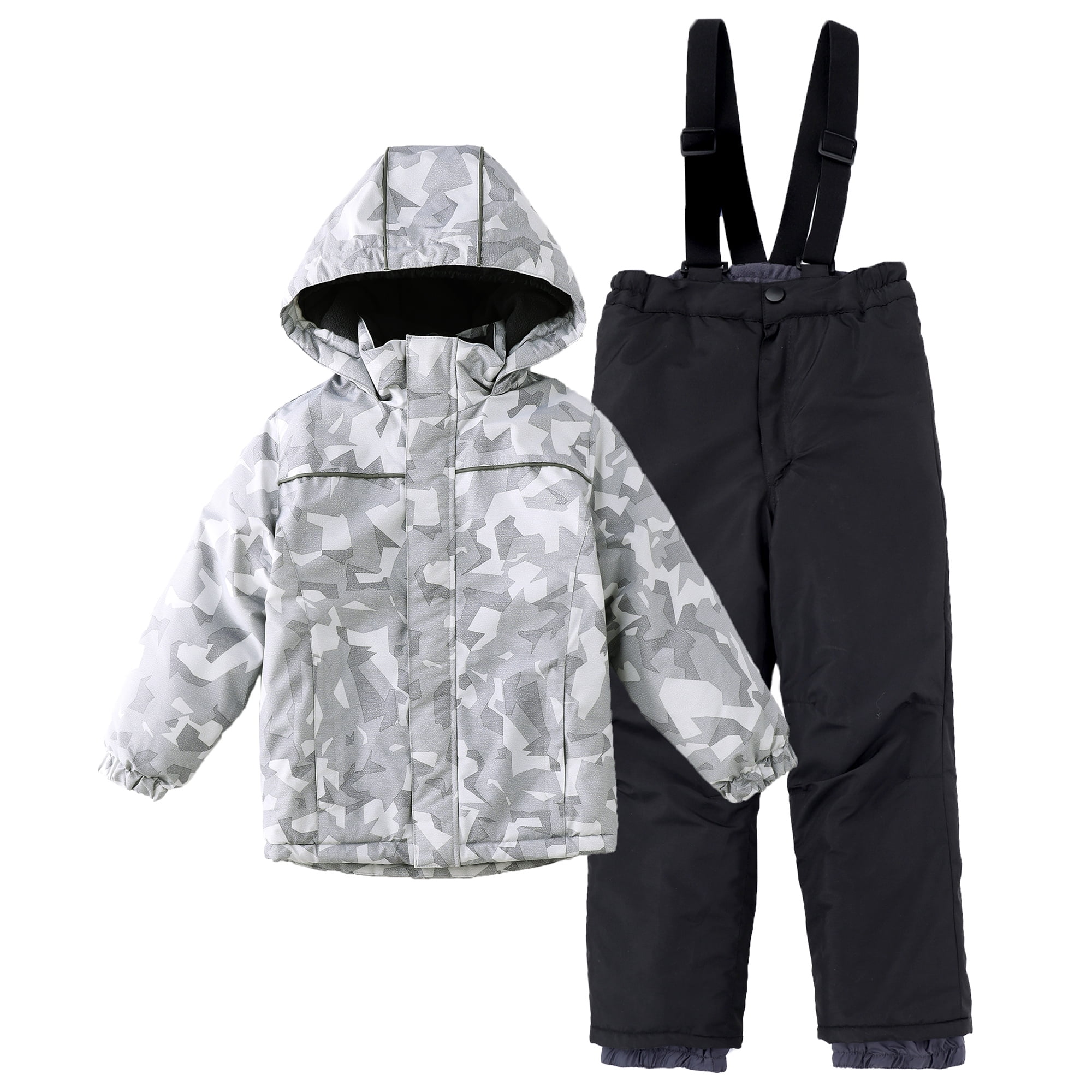 Hiheart Boys Girls Winter Ski Jacket Pants Set 2 Piece Snowsuit Grey hiheart-boys-girls-winter-ski-jacket-pants-set-2-piece-snowsuit-grey