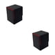 thumbnail image 4 of Caja de baraja elegante y moderna Speravity para protección de naipes negro rojo, 4 of 6