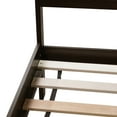 thumbnail image 5 of Miniyam Full Size Bed with Rattan Headboard, Storage Drawers for Adult, Espresso, 5 of 7