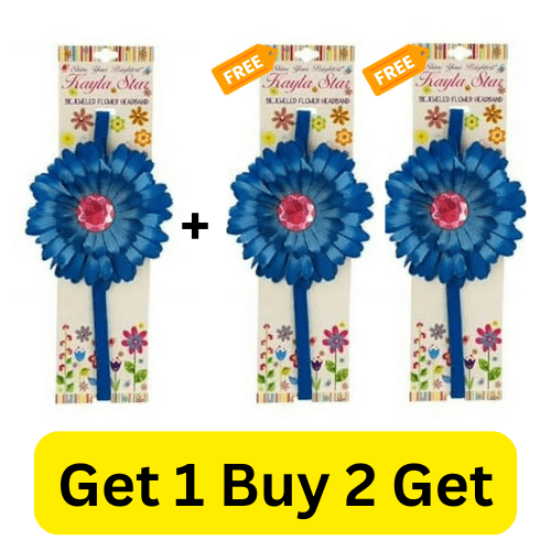 Kayla Star Bloomin' Blossom Bejeweled Flower Headband