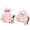 Pink, variant on ATOGUTA Boys Girls Waterproof Rain Jacket Hooded Fleece Lined Warm Winter Caot Windproof Rain Jacket White, Size 2T-8