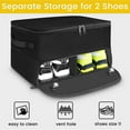 thumbnail image 4 of Golf Trunk Organizer Car Golf Locker 18 x 14 x 9 In with 5 Separate Ventilated Compartment Golf Organizer for Car, 4 of 7