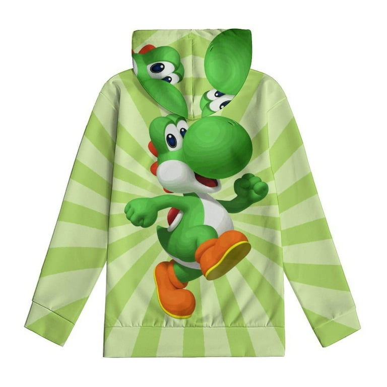Super Mario Yoshi Unisex Sweater Boys Girls Sweatshirt 3D