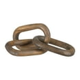 thumbnail image 1 of Cadena de 3 eslabones de madera recuperada Natural Co-Op Creative Co-Op, 1 of 5