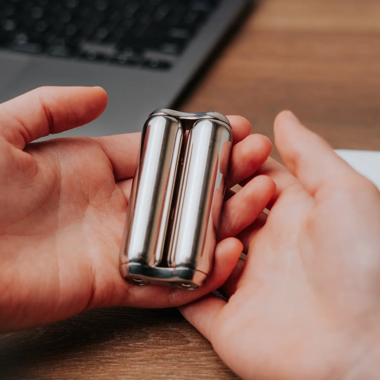 Stainless Steel Junior ONO Roller - Handheld Fidget Toy for Adults