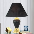 thumbnail image 3 of ORE International 27" Ceramic Table Lamp, Black, 3 of 4