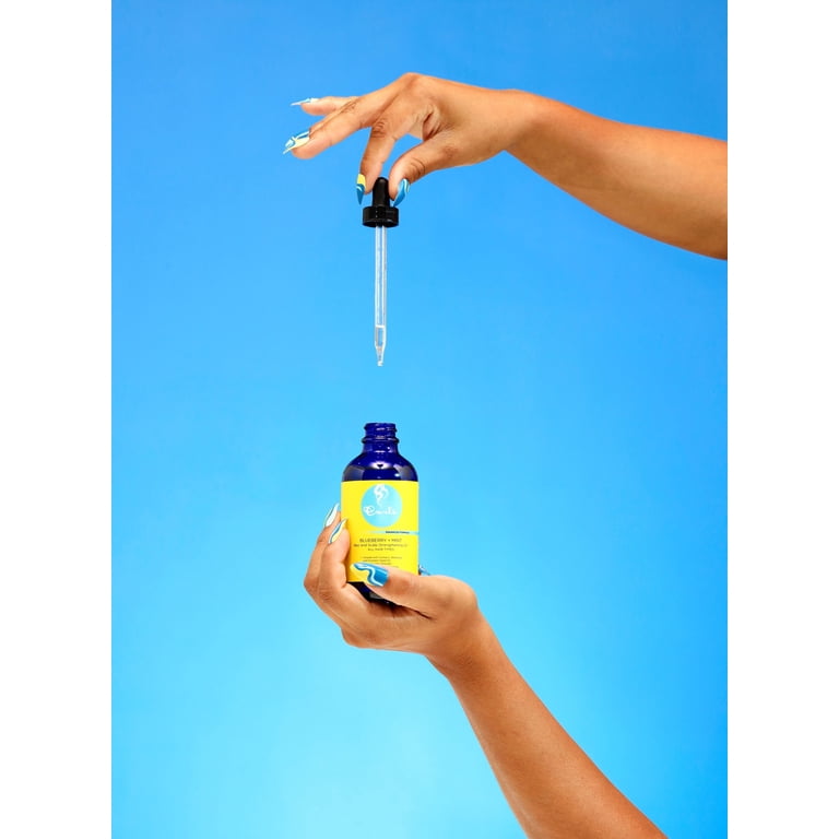 CURLS Blueberry & Mint Hair and Scalp Strengthening Oil, 4 oz photo 6