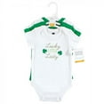 thumbnail image 2 of Hudson Baby Infant Girl Cotton Bodysuits, Lucky Lady, 6-9 Months, 2 of 5