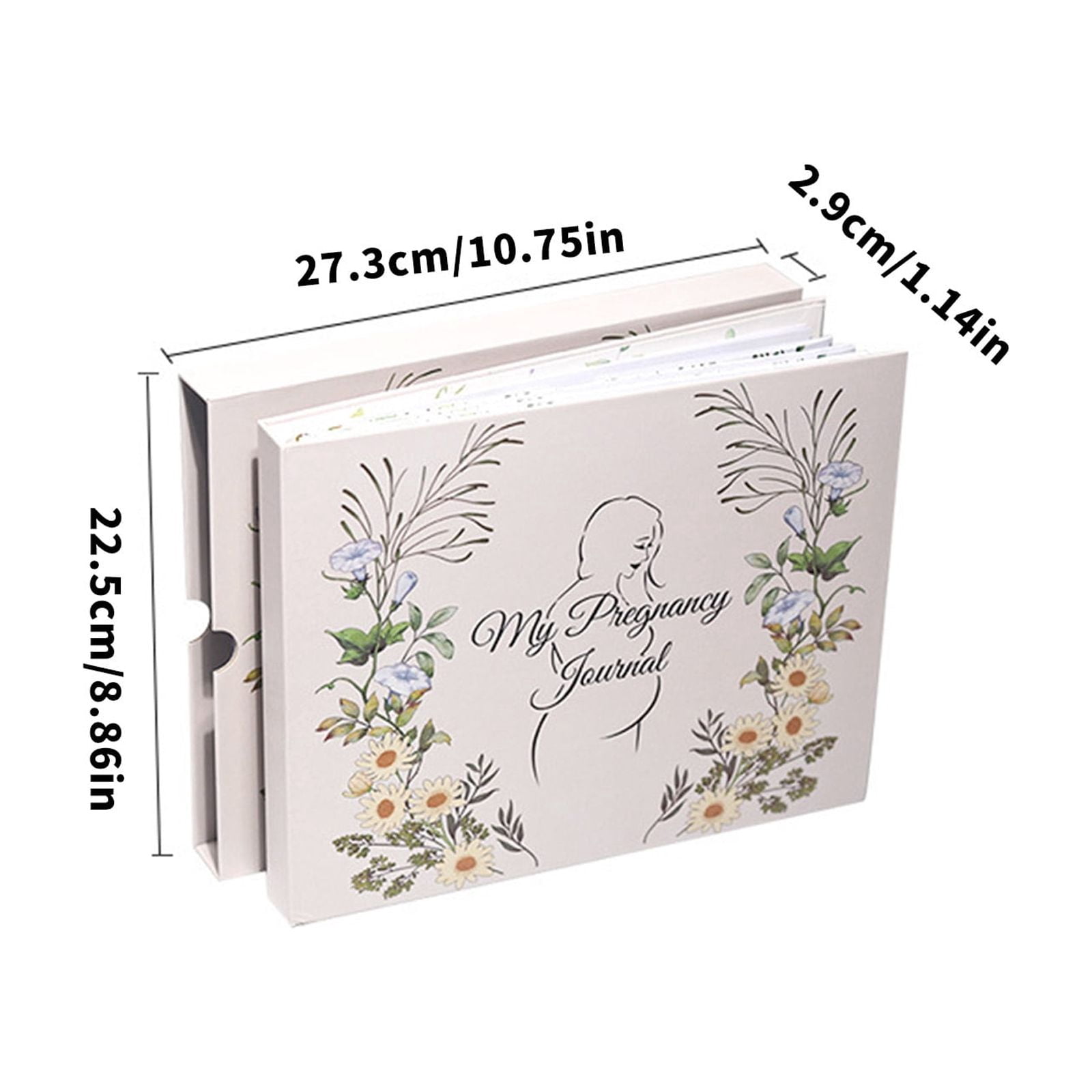 Pregnancies Baby Book Gift for Expecting Women First Time Mom Hard Cover Pregnancy Planner Memory Book Pregnancy Journal