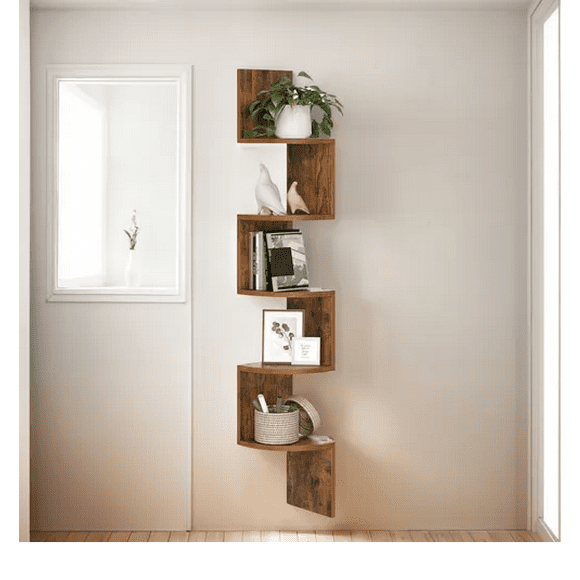 5 Repisas Esquinera Flotantes Xtellar Moderna Minimalista Muebles