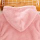 thumbnail image 3 of Gibobby Sudadera con cuello redondo y forro polar para Niñosudadera con capucha de forro polar de patchwok para niños pequeños y niñas(Rojo, 8-9 Años), 3 of 5