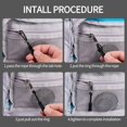 thumbnail image 3 of Universal Replacement Zipper Pulls - Small Zipper Tabs for Backpack, Luggage, Clothes & Handbag - 20 Pieces, 3 of 5